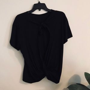 Black Open -  Back Top